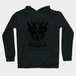 Knights Of Favonius Crest - Black Hoodie